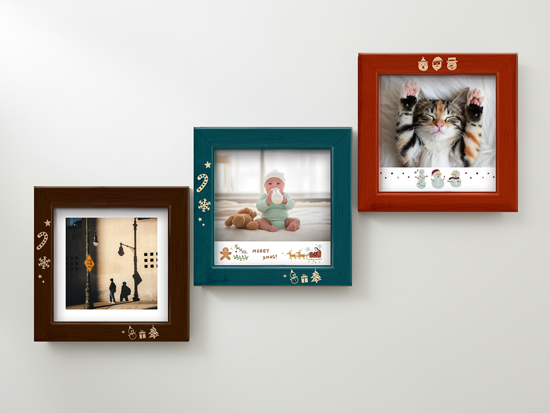 打造你的聖誕限定木框畫